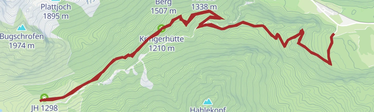 Route map: Zur Musauer Alm | MTB Tour